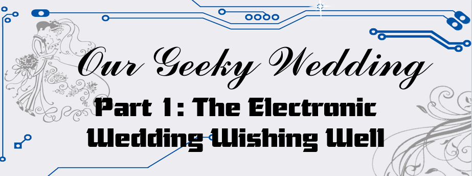 Geeky Wedding Wishing Well with a Show!