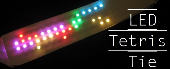 LED Tetris Tie